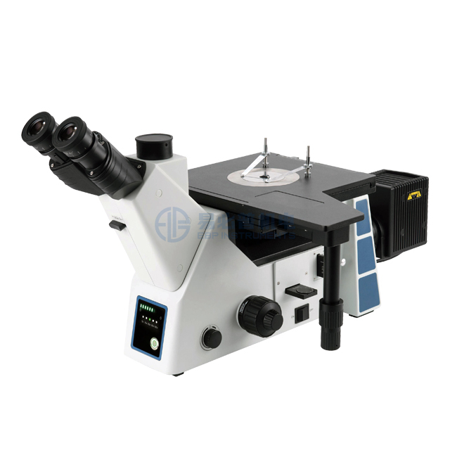 Soporte Microscopio Metalográfico Lente Óptica Cromática Campo Oscuro Brillante