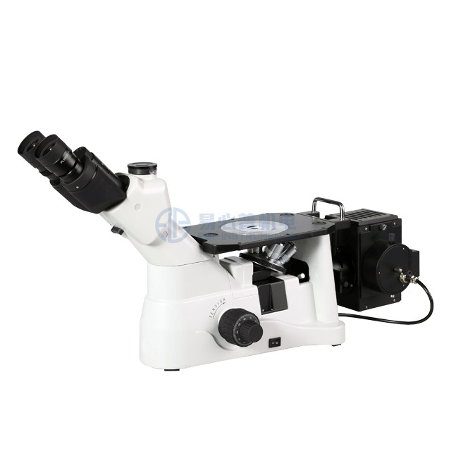 Microscopio metalúrgico invertido con software de análisis de imágenes metalográficas